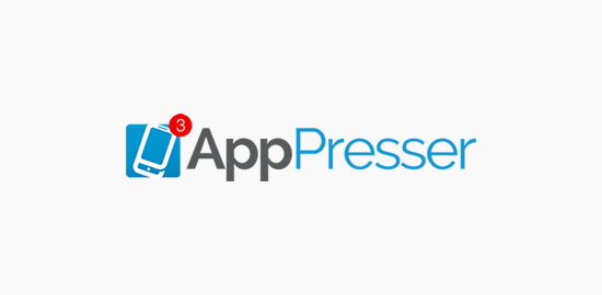 AppPresser هو منصة سهلة الاستخدام تساعدك على تحويل أي موقع ووردبريس إلى تطبيق جوال، لديهم تصاميم مخصصة لمواقع ووردبريس مكن استخدامها لإنشاء تطبيق لمدونتك أو متجرك الالكتروني أو لموقع شركتك . يحتوي هذا التطبيق على أداة تخصيص مرئية لتغيير مظهر تطبيقك تمامًا كما تفعل في مظهر ووردبريس، يمكنك تخصيص الألوان وإضافة صفحات مخصصة وسحب محتوى ووردبريس والمزيد. يقدم AppPresser إشعارات وتنبيهات بشكل متكامل يسهل إعدادها وإدارتها.